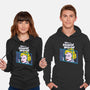 Stupid World-unisex pullover sweatshirt-rocketman_art