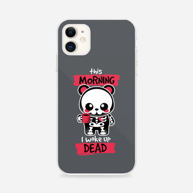 I Woke Up Dead-iphone snap phone case-NemiMakeit