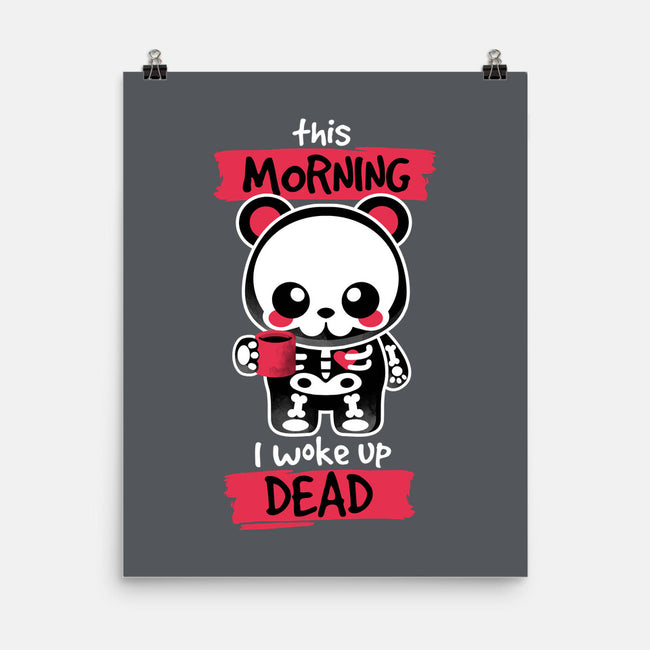 I Woke Up Dead-none matte poster-NemiMakeit