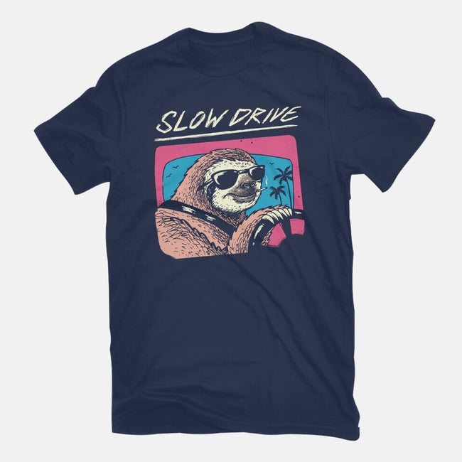 Drive Slow-womens fitted tee-vp021