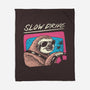 Drive Slow-none fleece blanket-vp021