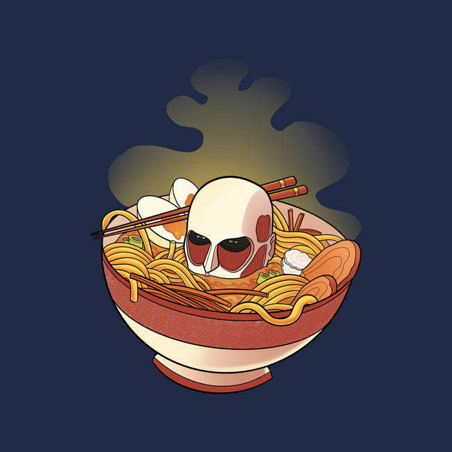Attack On Ramen-none removable cover w insert throw pillow-FunkVampire