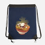 Attack On Ramen-none drawstring bag-FunkVampire