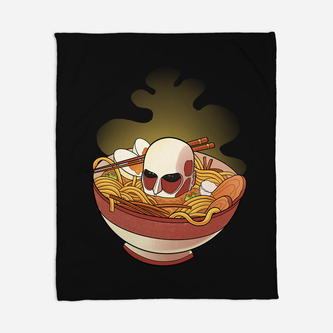 Attack On Ramen-none fleece blanket-FunkVampire