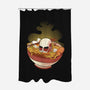 Attack On Ramen-none polyester shower curtain-FunkVampire