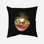 Attack On Ramen-none removable cover w insert throw pillow-FunkVampire