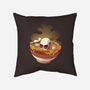 Attack On Ramen-none removable cover w insert throw pillow-FunkVampire