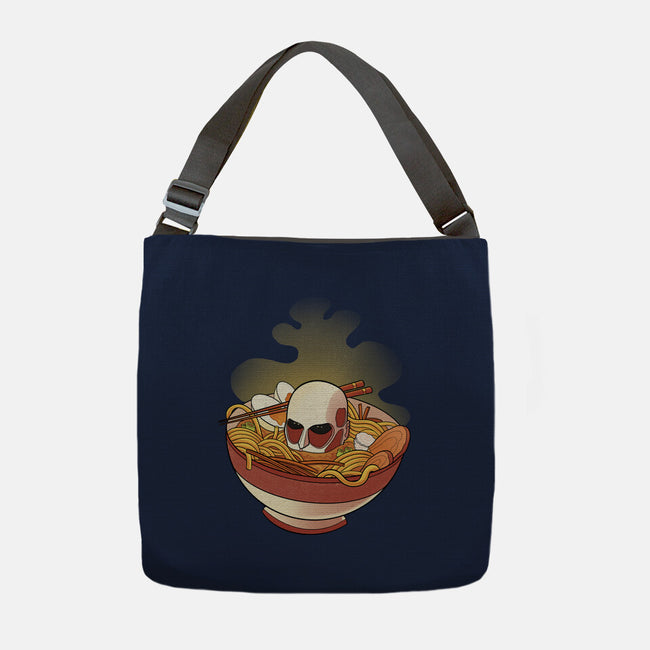 Attack On Ramen-none adjustable tote-FunkVampire