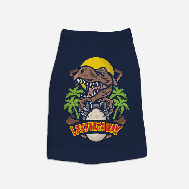 Dinosaur Park-dog basic pet tank-jrberger