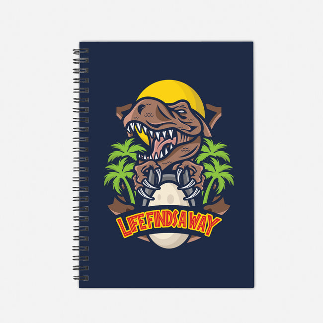 Dinosaur Park-none dot grid notebook-jrberger