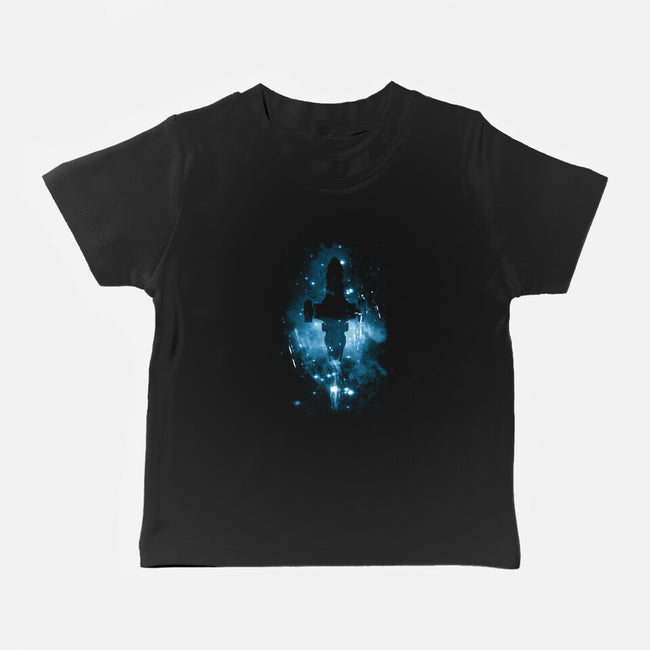 The Shiniest Space Ship-baby basic tee-kharmazero