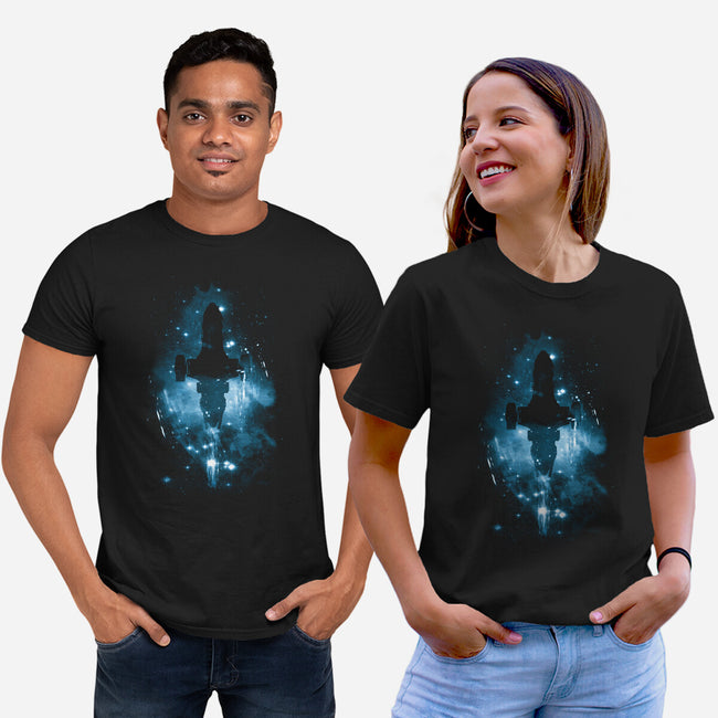 The Shiniest Space Ship-unisex basic tee-kharmazero