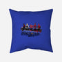 Spider Lunch-none removable cover w insert throw pillow-zascanauta