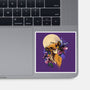 Moonlight Lion Cub-none glossy sticker-fanfabio