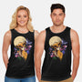 Moonlight Lion Cub-unisex basic tank-fanfabio