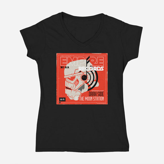 Empire Records-womens v-neck tee-BadBox