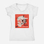 Empire Records-womens v-neck tee-BadBox