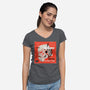 Empire Records-womens v-neck tee-BadBox