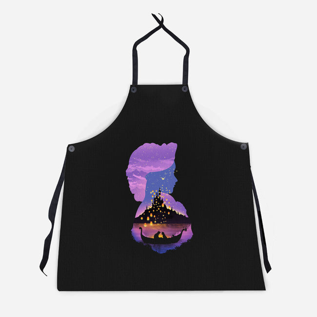 Magical Tower-unisex kitchen apron-dandingeroz