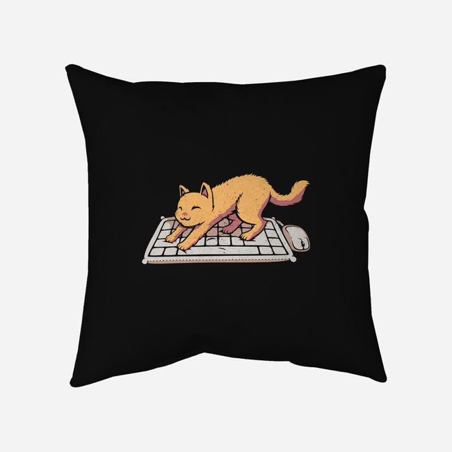 No Personal Space-none removable cover w insert throw pillow-tobefonseca