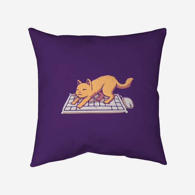 No Personal Space-none removable cover w insert throw pillow-tobefonseca