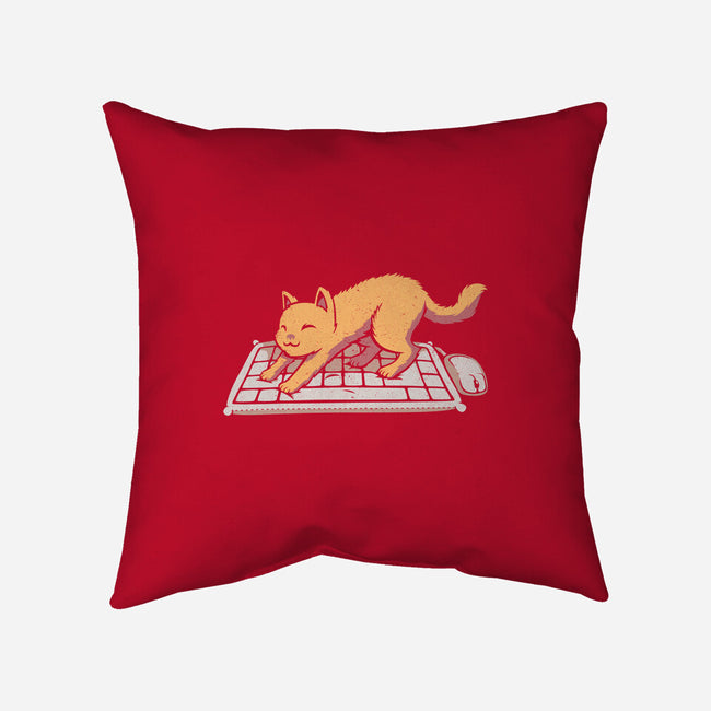 No Personal Space-none removable cover w insert throw pillow-tobefonseca