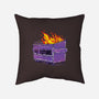 My Future-none removable cover w insert throw pillow-rocketman_art