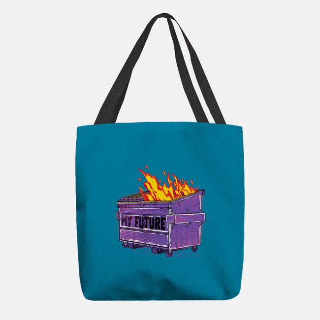 My Future-none basic tote-rocketman_art