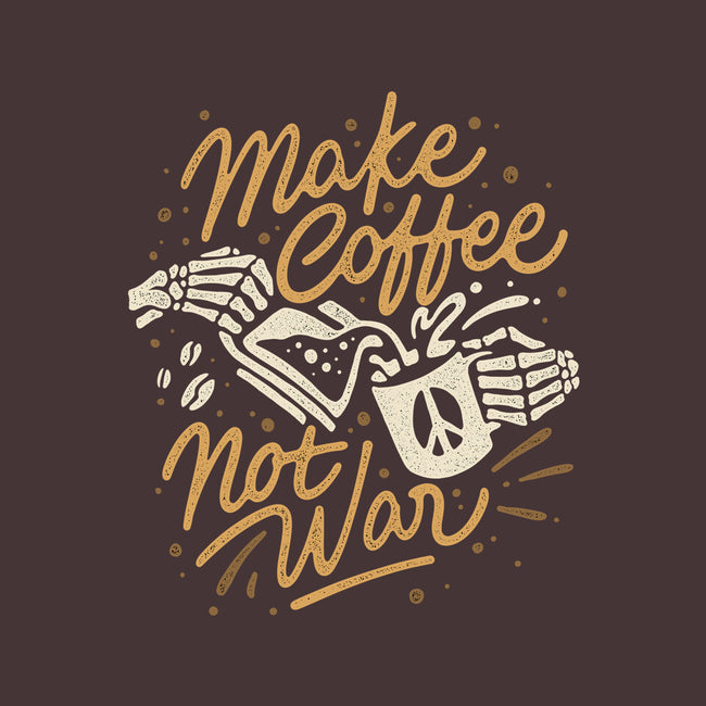 Make Coffee Not War-none fleece blanket-Ibnu Ardi