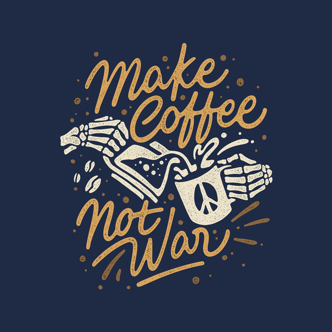 Make Coffee Not War-none removable cover w insert throw pillow-Ibnu Ardi