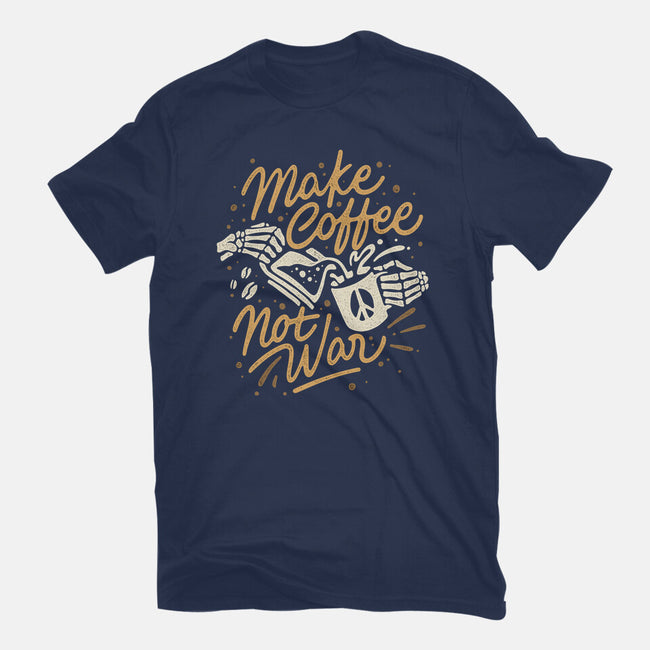 Make Coffee Not War-mens heavyweight tee-Ibnu Ardi