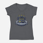 Home Kingdom-womens v-neck tee-NMdesign