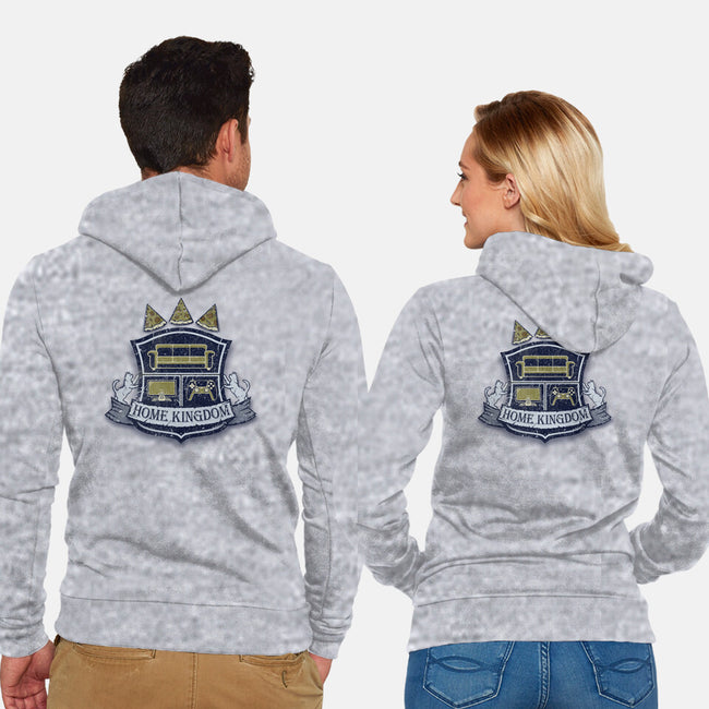 Home Kingdom-unisex zip-up sweatshirt-NMdesign