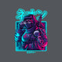 Neon Mystery-none removable cover w insert throw pillow-Bruno Mota