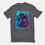 Neon Mystery-womens fitted tee-Bruno Mota