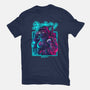 Neon Mystery-womens fitted tee-Bruno Mota