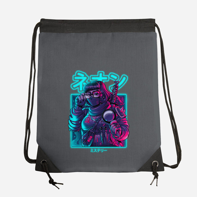 Neon Mystery-none drawstring bag-Bruno Mota