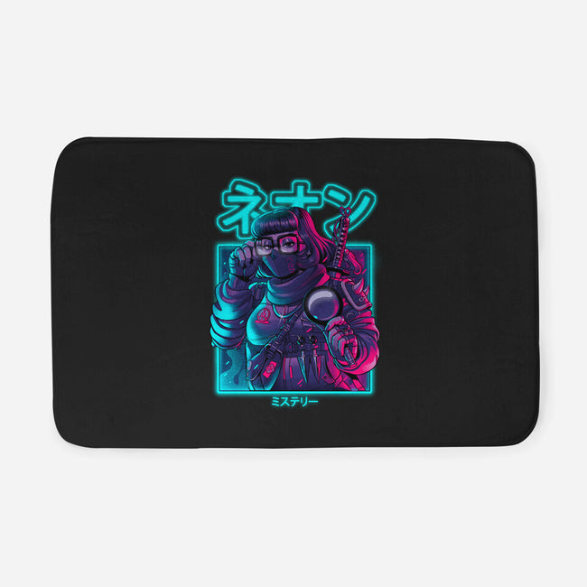 Neon Mystery-none memory foam bath mat-Bruno Mota