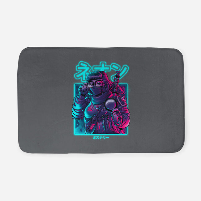 Neon Mystery-none memory foam bath mat-Bruno Mota