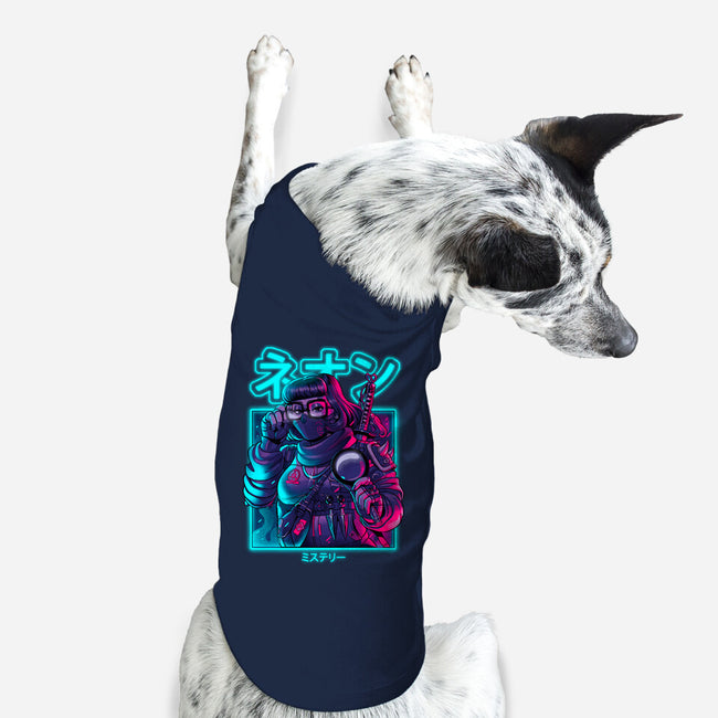 Neon Mystery-dog basic pet tank-Bruno Mota