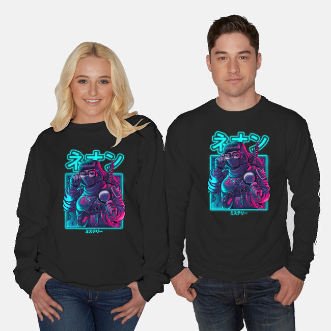 Neon Mystery-unisex crew neck sweatshirt-Bruno Mota