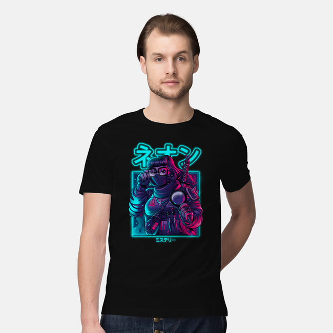 Neon Mystery-mens premium tee-Bruno Mota