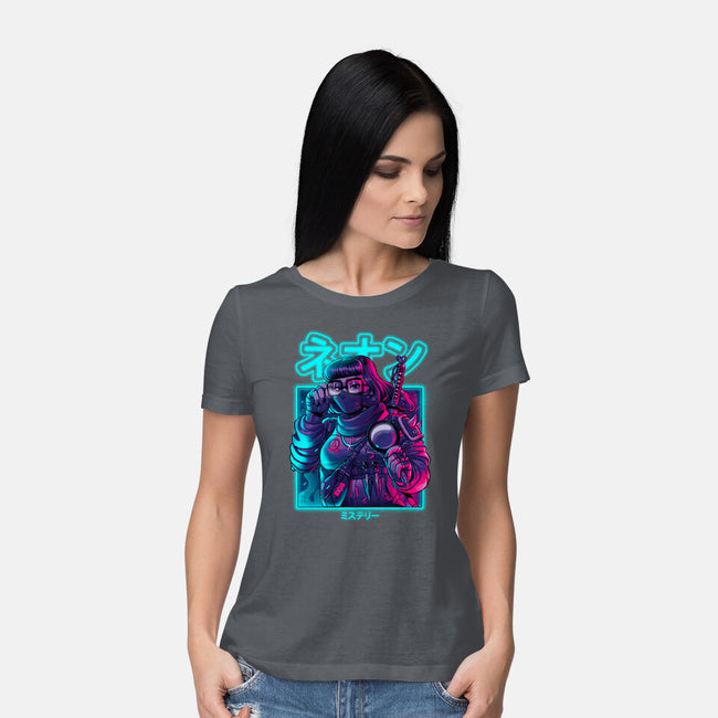 Neon Mystery-womens basic tee-Bruno Mota