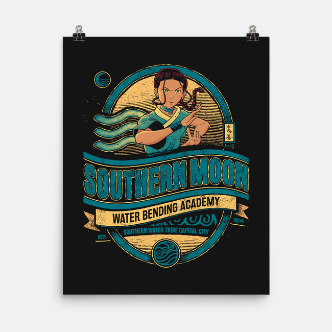 Southern Moon-none matte poster-teesgeex