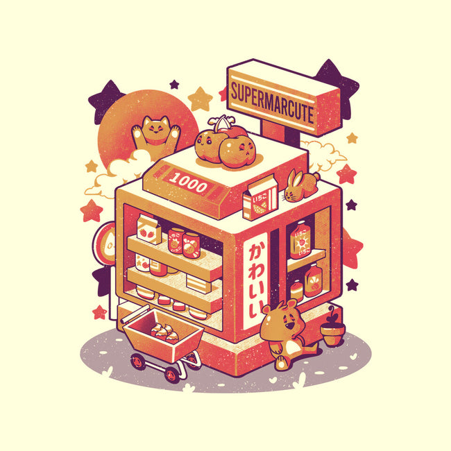 Supermarcute-none stretched canvas-eduely