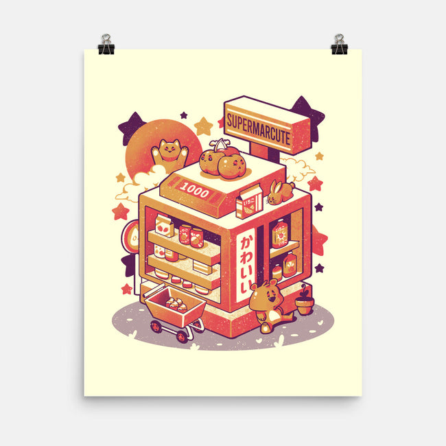 Supermarcute-none matte poster-eduely