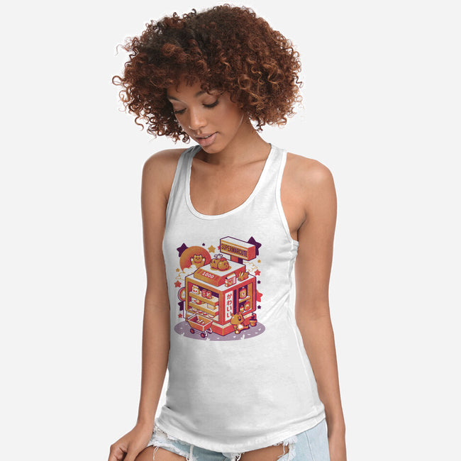 Supermarcute-womens racerback tank-eduely