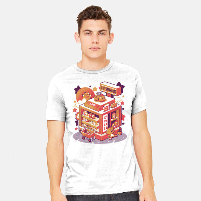 Supermarcute-mens heavyweight tee-eduely