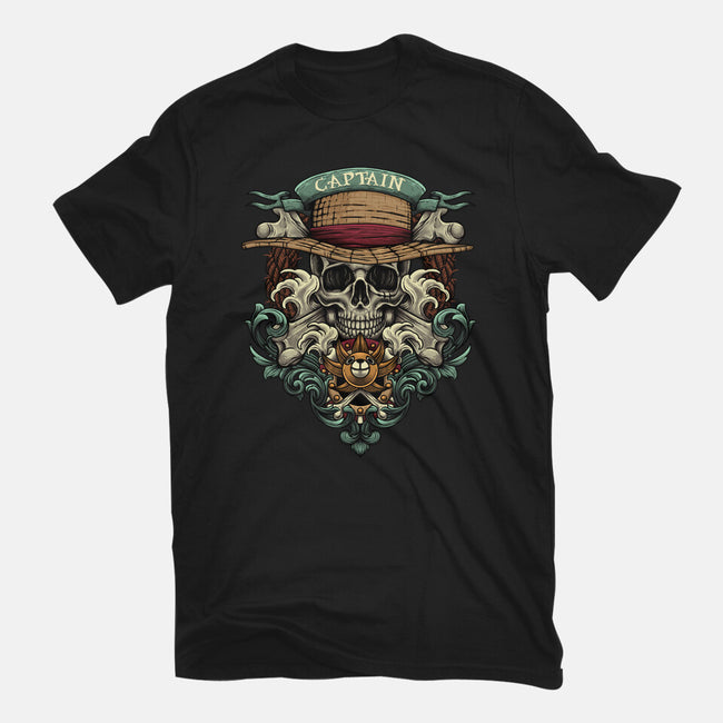 The Captain-mens heavyweight tee-Badbone Collections