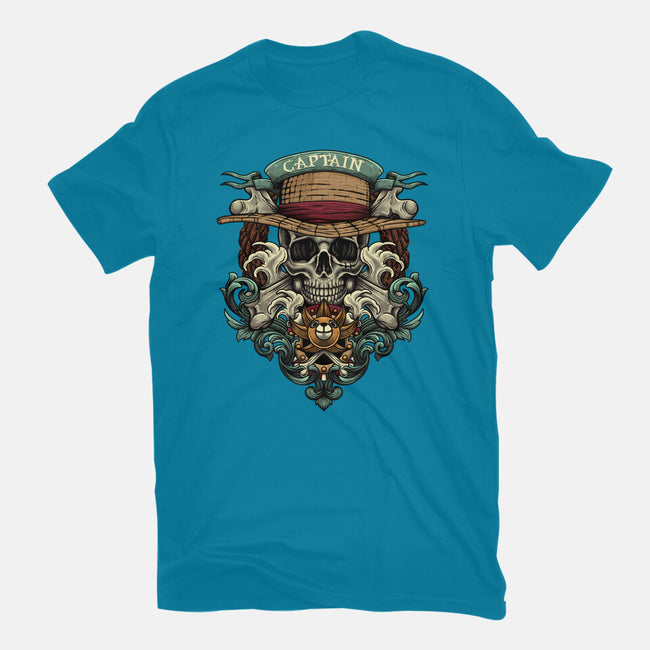 The Captain-mens heavyweight tee-Badbone Collections